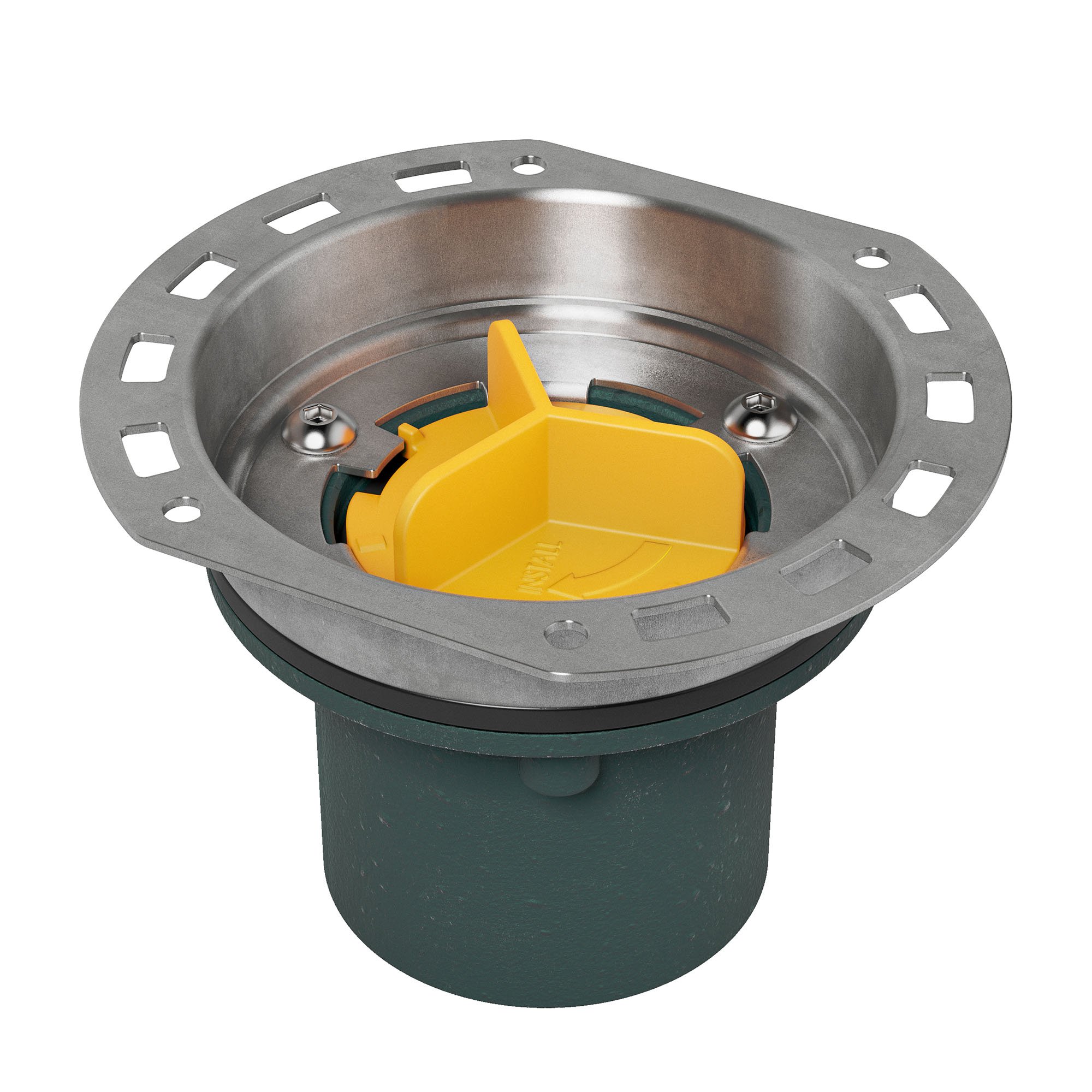 OAT FREESTANDING TUB DRAIN CAST IRON